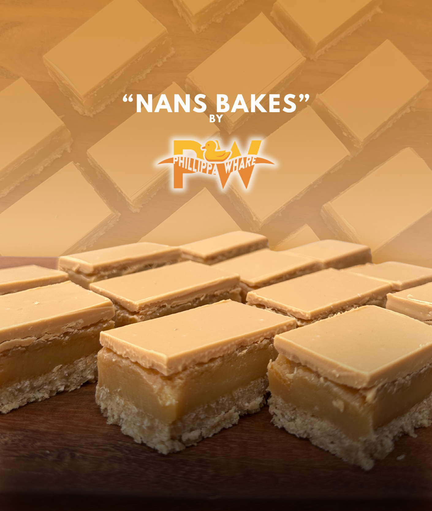 "Nans Bakes" Caramilk Caramel Slice